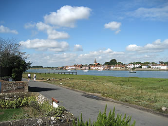 View of Bosham from Benbow.